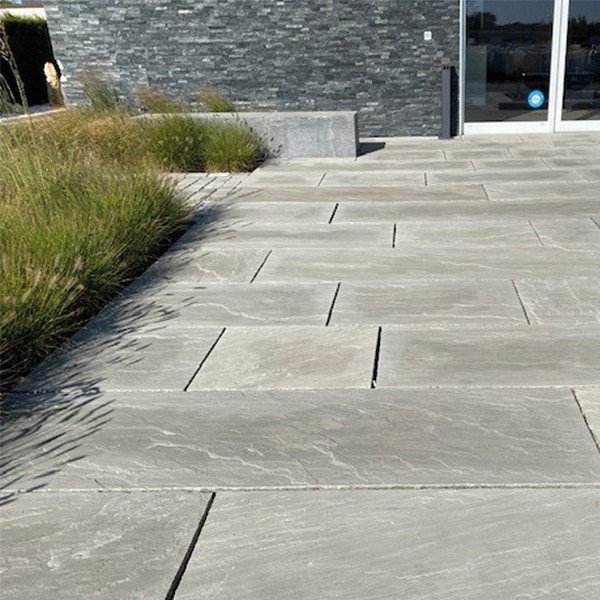 Sevilla Gris tegel 200x75x4-6 cm. natural ~