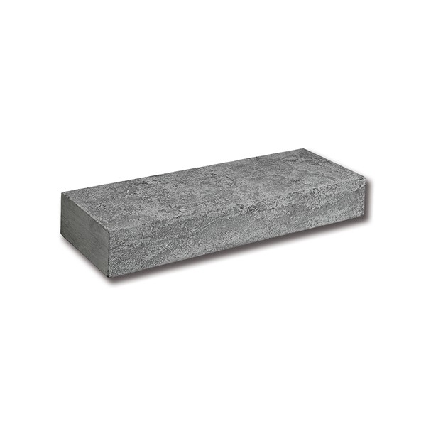 Spotted Bluestone traptrede gevlamd & geborsteld 100x35x15 cm. ~