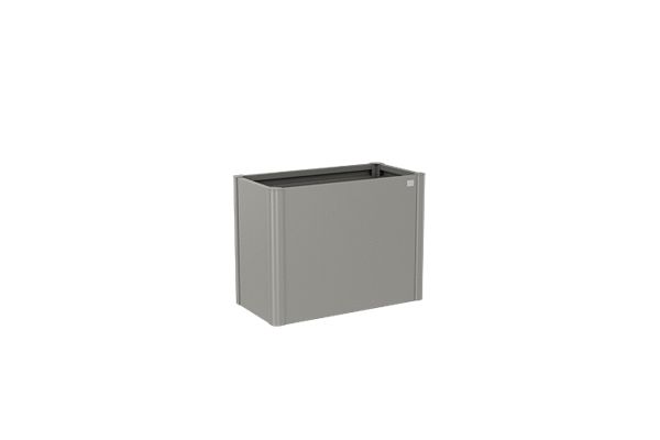 Moestuin Boxkwartsgrijs metallic 100x50 cm~