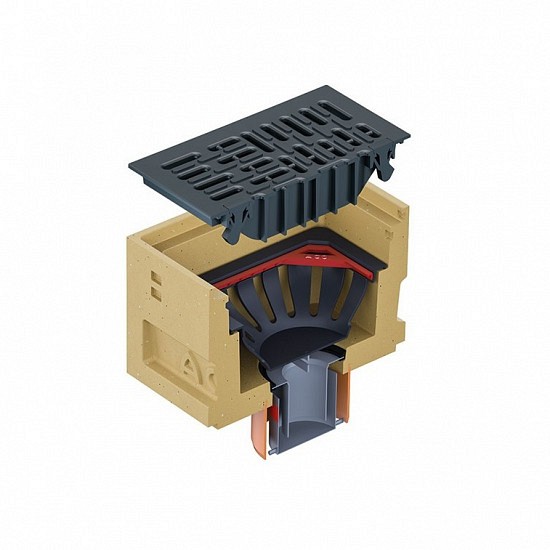 ACO Vuilvangemmer kunststof voor vuilvanger (vervangingsdeel) ~