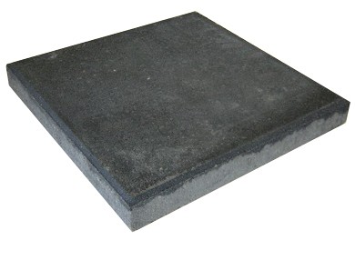 Trottoirtegel antraciet KF K1 60x60x6 cm. ~