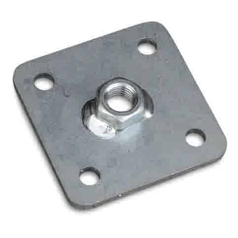 Stelplaat M16 10x10 cm. ~
