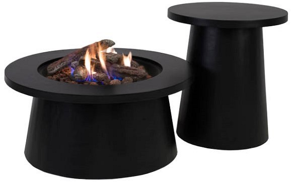 Cosiglobe Zwart ø 75x36 cm OP=OP